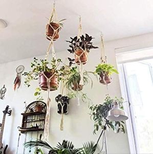Macrame Plant Hanger Set of 5